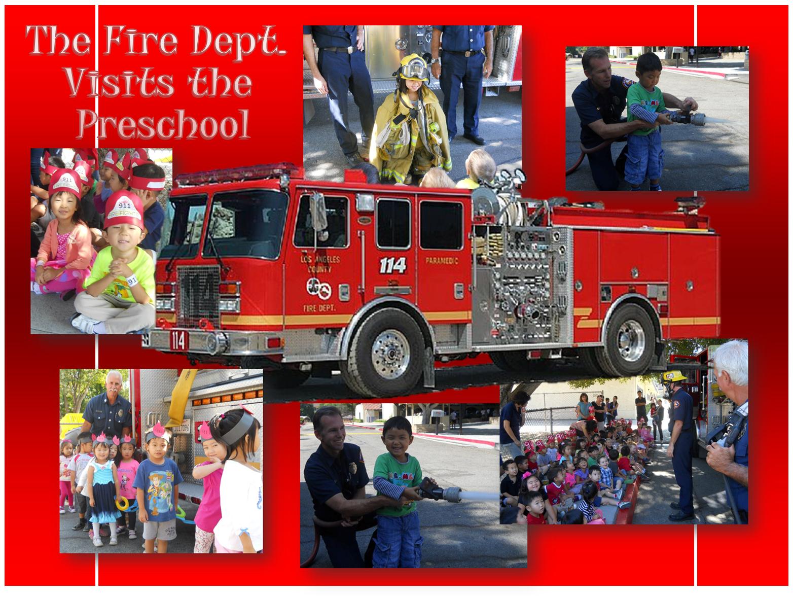 Southland The Fire Department Visits our Preschool