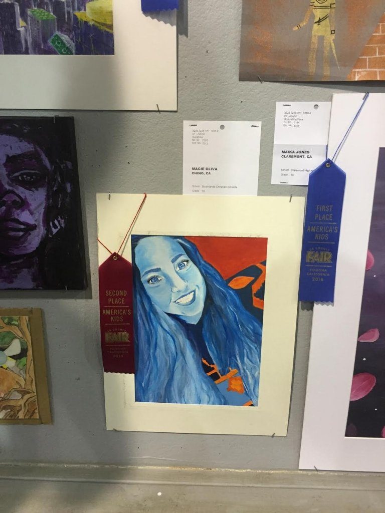 High School Art Students Garner Recognition at LA County Fair